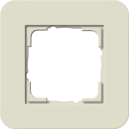 Gira 0211427 Abdeckrahmen 1-fach Gira E3 Sand/Anthrazit