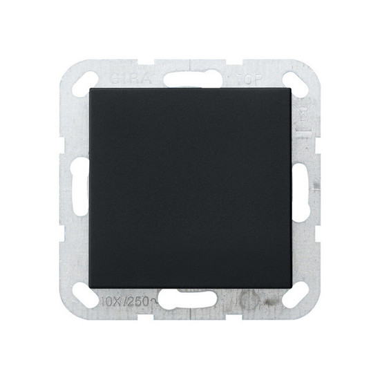 Gira 0268005 BlindAbdeckung Tragring System 55 Schwarz m