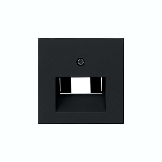 Gira 0270005 Abdeckung UAE/IAE + Netzwerk System 55 Schwarz m