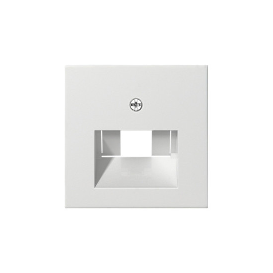 Gira 027027 Abdeckung UAE/IAE + Netzwerk System 55 Reinweiß m