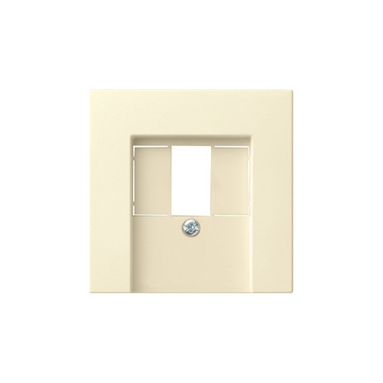 Gira 027601 Abdeckung TAE USB System 55 Cremeweiß