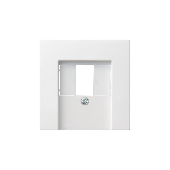 Gira 027603 Abdeckung TAE USB System 55 Reinweiß