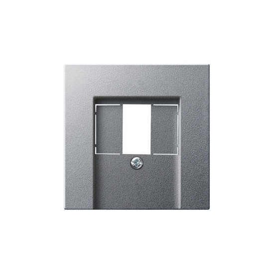 Gira 027626 Abdeckung TAE USB System 55 F Alu