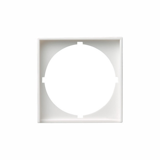 Gira 028103 Adapterrahmen rund 50 x 50 mm System 55 Reinweiß