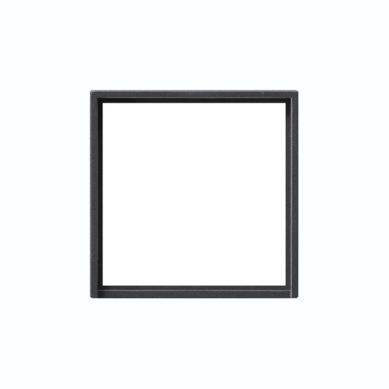 Gira 028228 Adapterrahmen quadratisch 50 x 50 mm System 55 Anthrazit