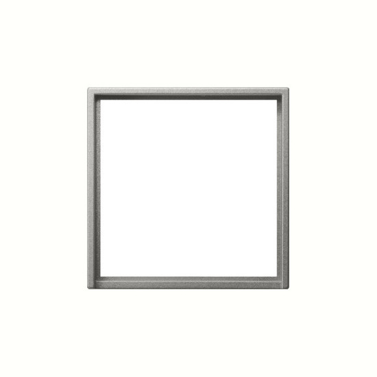 Gira 0282600 Adapterrahmen quadratisch 50 x 50 mm System 55 Edelstahl(lack.)