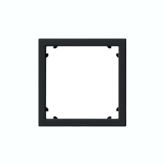 Gira 0283005 Adapterrahmen quadratisch 45 x 45 mm System 55 Schwarz m