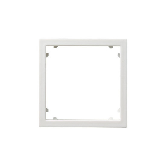 Gira 028303 Adapterrahmen quadratisch 45 x 45 mm System 55 Reinweiß