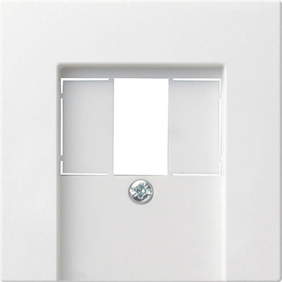 Gira 037603 Abdeckung USB-Spannungsversorgung PD System 55 Reinweiß