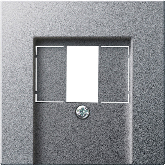 Gira 037626 Abdeckung USB-Spannungsversorgung PD System 55 F Alu