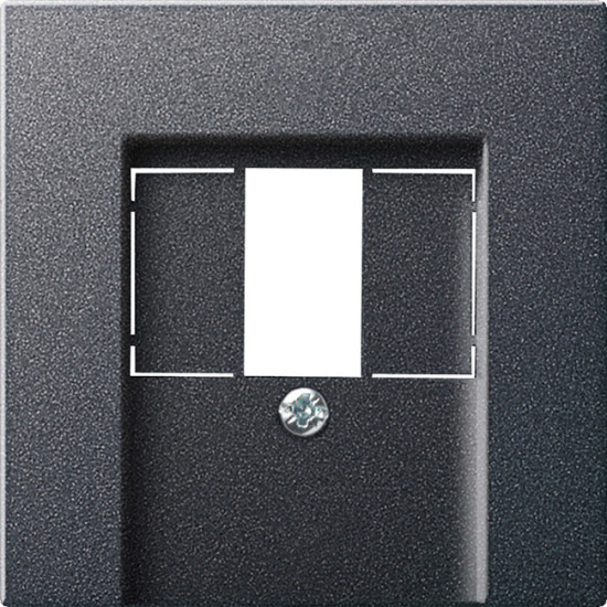 Gira 037628 Abdeckung USB-Spannungsversorgung PD System 55 Anthrazit