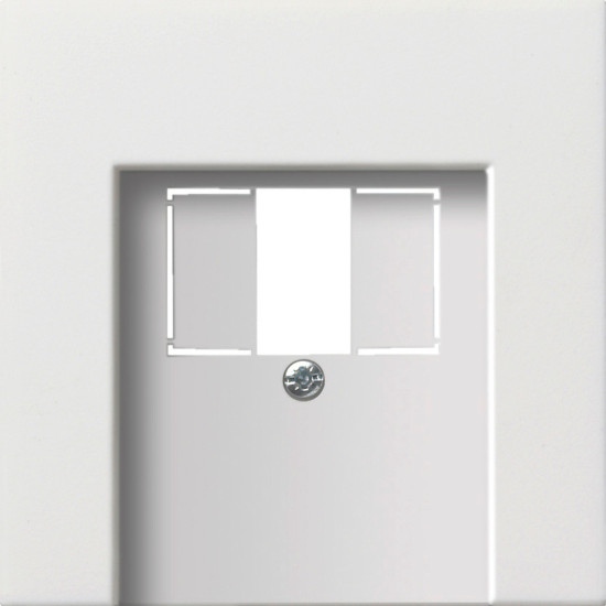 Gira 037670 Abdeckung USB-Spannungsversorgung PD Flächenschalter Reinweiß