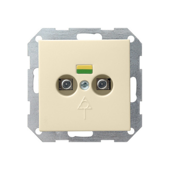 Gira 040501 Potenzialausgleich-Dose 2-fach System 55 Cremeweiß