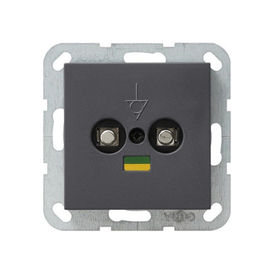 Gira 040528 Potenzialausgleich-Dose 2-fach System 55 Anthrazit