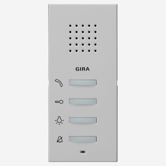 Gira 1250015 Wohnungsstation AP System 55 Grau m