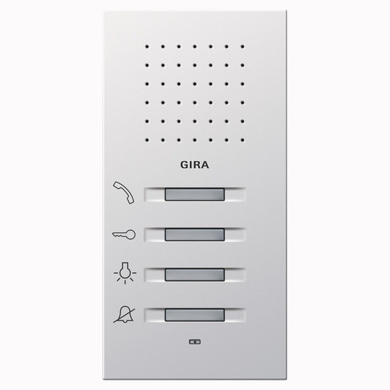 Gira 1250112 Wohnungsstation AP Flächenschalter Reinweiß
