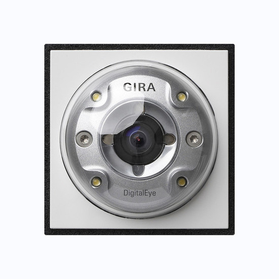 Gira 126566 Farbkamera Türstation Gira TX_44 (WG UP) Reinweiß