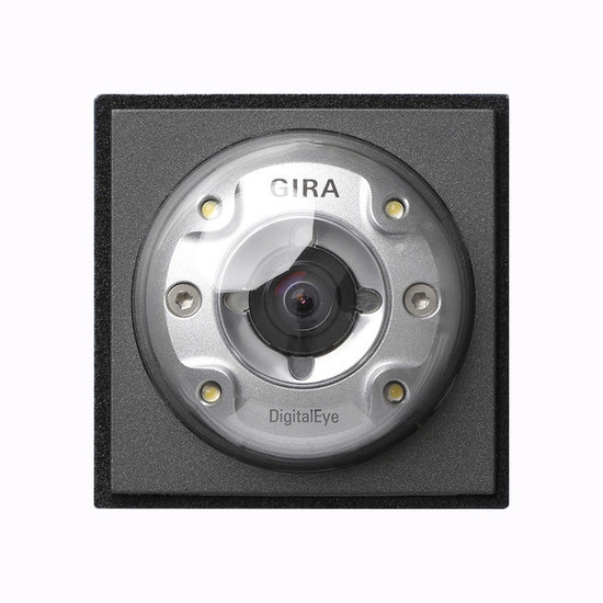 Gira 126567 Farbkamera Türstation Gira TX_44 (WG UP) Anthrazit