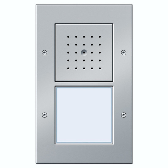Gira 126665 Türstation AP 1-fach Türkommunikation F Alu