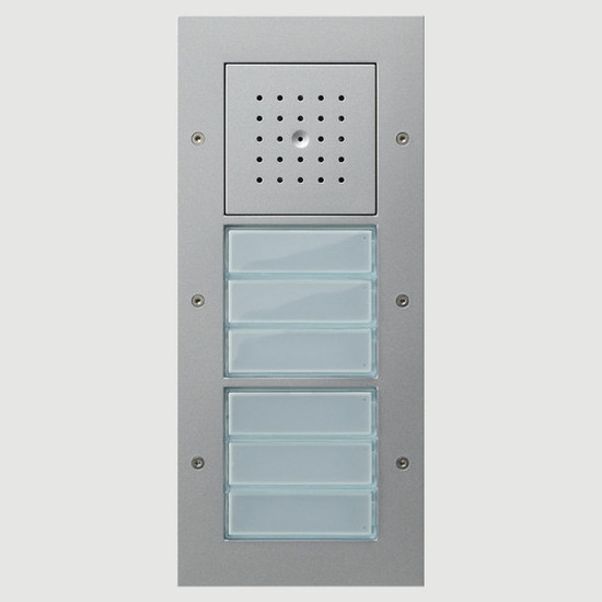 Gira 126865 Türstation AP 6-fach Türkommunikation F Alu