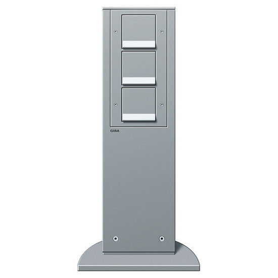 Gira 134126 E-Säule 3x SCHUKO SP 491 mm Gira Energiesäule F Alu