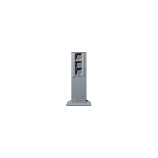 Gira 134526 E-Säule 3x Leereinheit 491 mm Gira Energiesäule F Alu