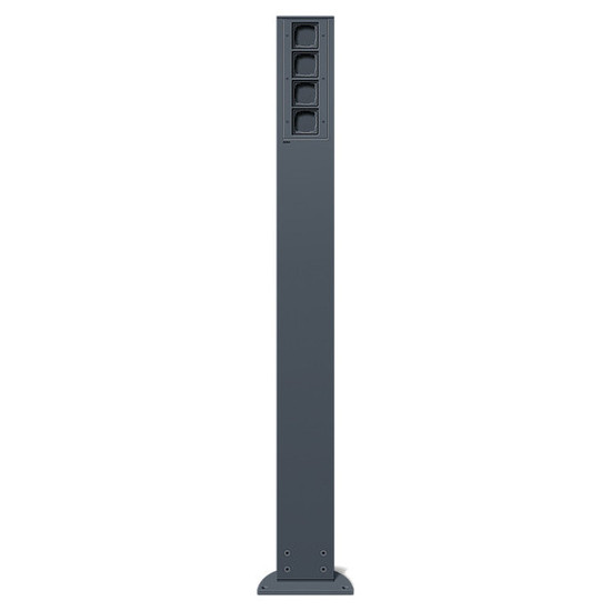 Gira 135428 E-Säule 4x Leereinheit 1400 mm Gira Energiesäule Anthrazit