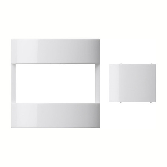 Gira 147003 Abdeckung + Blende Bewegungsmelderaufsatz 1,10 m Std System 55 Reinweiß