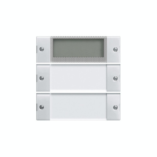 Gira 214203 Wippenset 2-fach Plus Beschriftungsfeld System 55 Klar/Reinweiß