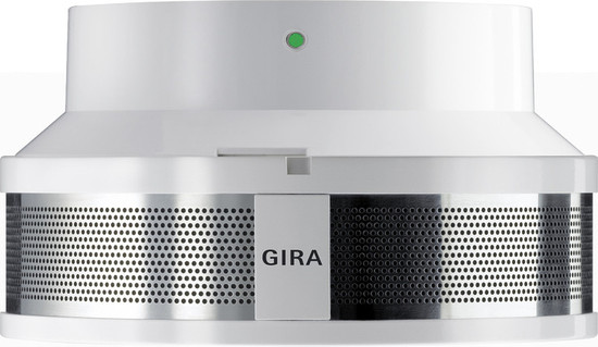 Gira 233702 RWM Dual Sockel 230 V Rauchwarnmelder Reinweiß