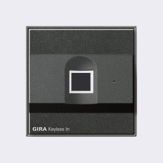 Gira 261767 Gira Keyless In Fingerprint-Leseeinheit Gira TX_44 Anthrazit