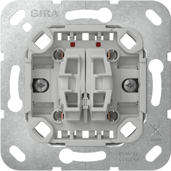 Gira 312800 Tastschalter Wechselsch. 2-fach Einsatz