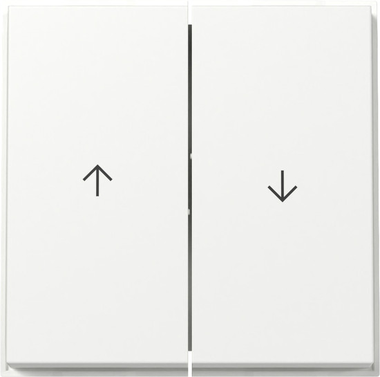 Gira 329466 Wippe 2-fach Pfeil Gira TX_44 (WG UP) Reinweiß