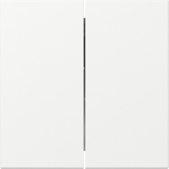 Gira 349527 Wippe 2-fach gerade System 55 Reinweiß m