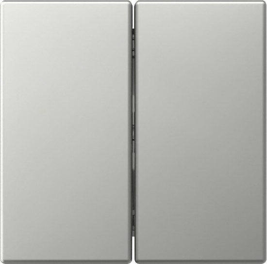 Gira 3495600 Wippe 2-fach gerade System 55 Edelstahl