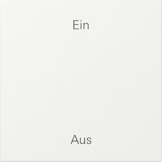 Gira 361403 Wippe Aufdruck EIN/AUS System 55 Reinweiß