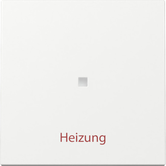 Gira 367803 Wippe Kontrollfür + Heizung Ein/Aus System 55 Reinweiß