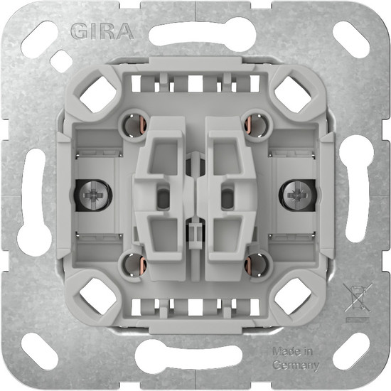 Gira 386900 Wippsch./Wippt. Wechselsch./-t. ohne Befestigungskrallen Einsatz