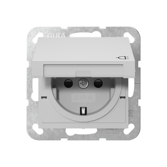 Gira 4414015 SCHUKO-Steckdose KD + SP System 55 Grau m