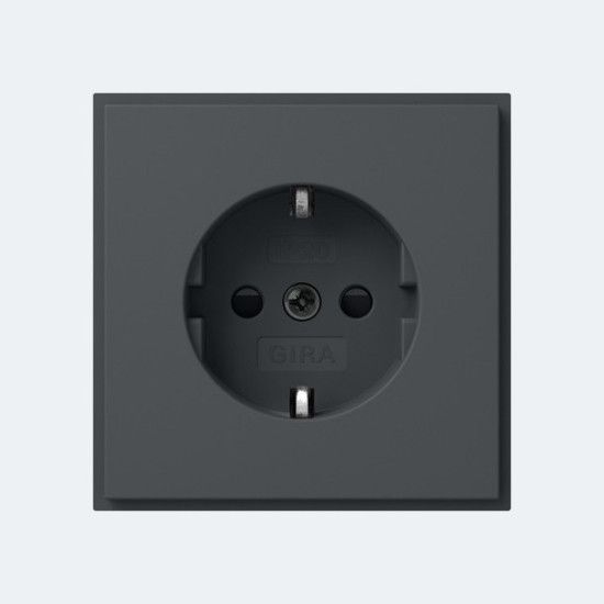 Gira 445367 SCHUKO-Steckdose SP (IP20) Gira TX_44 Anthrazit