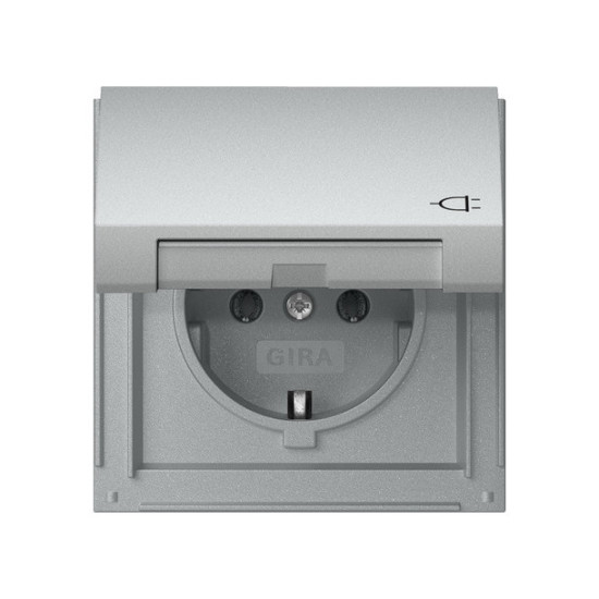 Gira 445465 SCHUKO-Steckdose KD Gira TX_44 F Alu