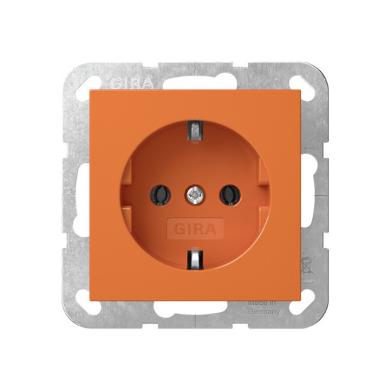Gira 4455109 SCHUKO-Steckdose System 55 Orange