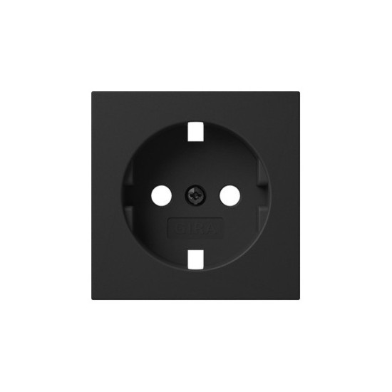 Gira 4920005 Abdeckung SCHUKO-Steckdose System 55 Schwarz m