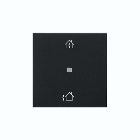 Gira 5106005 RF BedienAufsatz 1-fach Heizmodus KNX System 55 Schwarz m