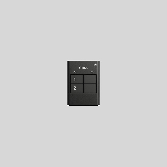 Gira 512200 RF Handsender 2-fach KNX Anthrazit