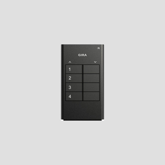 Gira 512400 RF Handsender 4-fach KNX Anthrazit