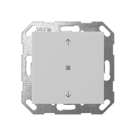 Gira 5172015 Taster Wippe 1-fach Pfeile OneKNX System 55 Grau m