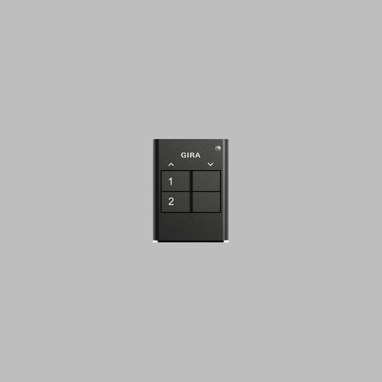 Gira 535210 Funk Handsender 2-fach Gira eNet Anthrazit