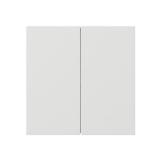 Gira 5362112 S3000 BedienAufsatz 2-fach Flächenschalter Reinweiß