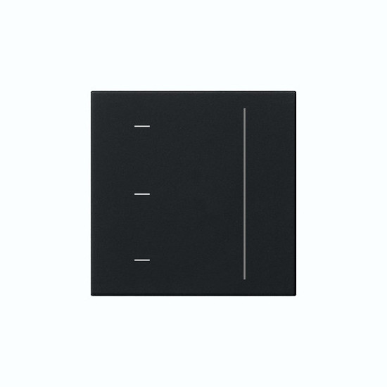 Gira 5365005 S3000 TouchAufsatz System 55 Schwarz m